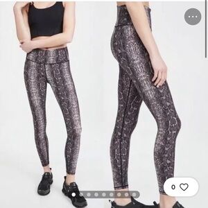 Varley Snakeskin Leggings